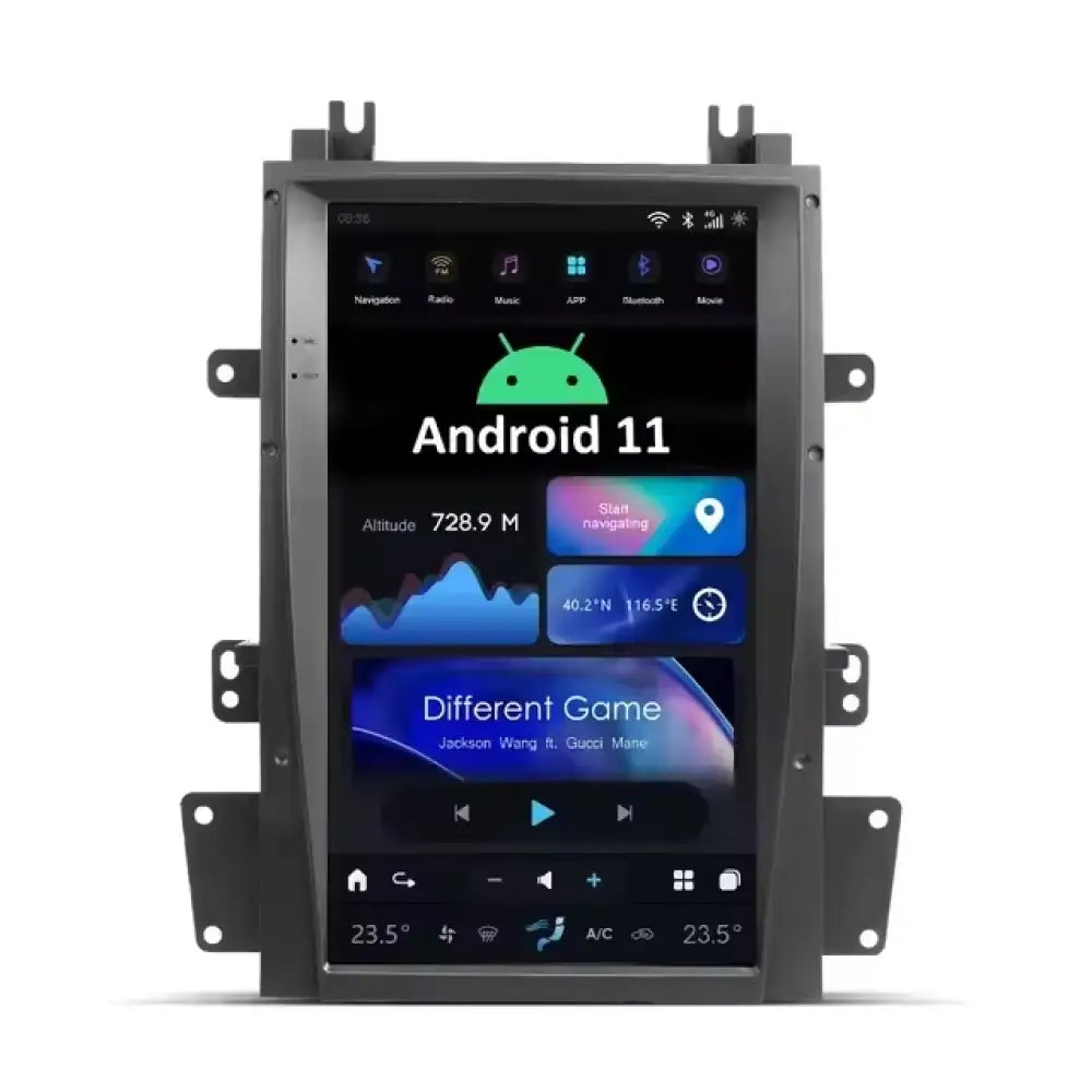 Cadilac Escalade 2006-2013 Carplay & Android Auto 13.6Inch Tesla-Style Touchscreen Car Radio Stereo